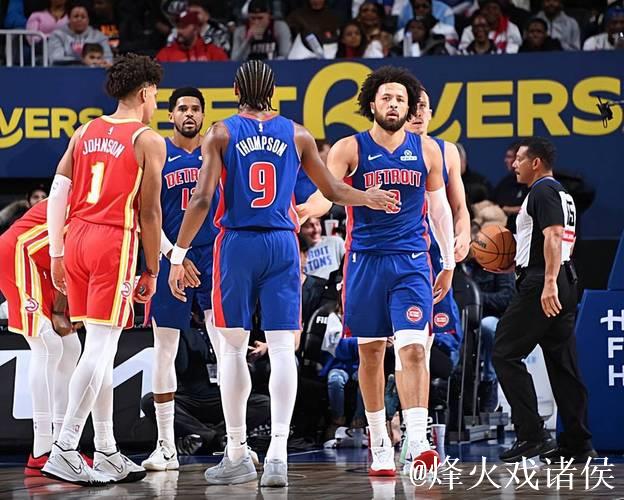 杰伦19+11+12 活塞8人得分上双27分大胜老鹰